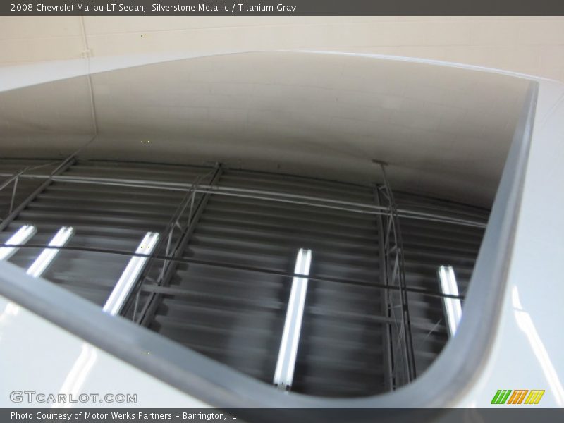 Silverstone Metallic / Titanium Gray 2008 Chevrolet Malibu LT Sedan