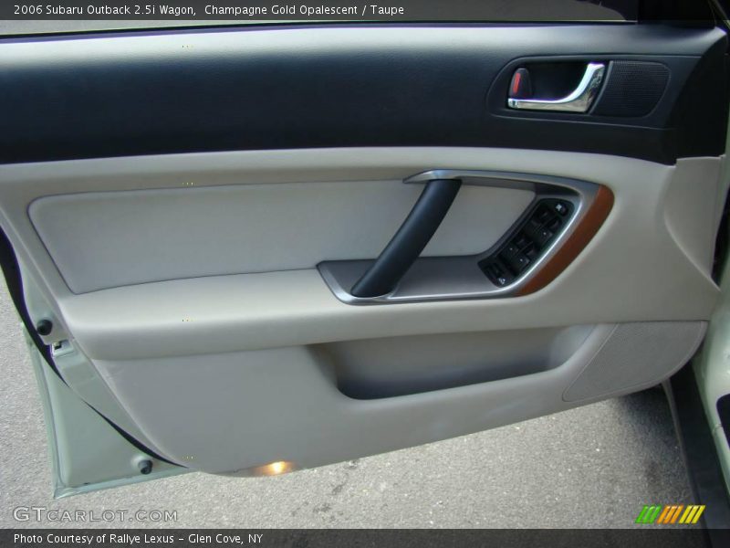 Champagne Gold Opalescent / Taupe 2006 Subaru Outback 2.5i Wagon