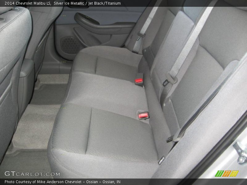 Silver Ice Metallic / Jet Black/Titanium 2014 Chevrolet Malibu LS