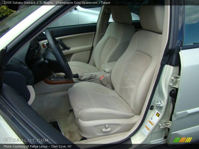 Champagne Gold Opalescent / Taupe 2006 Subaru Outback 2.5i Wagon