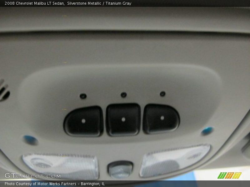 Silverstone Metallic / Titanium Gray 2008 Chevrolet Malibu LT Sedan