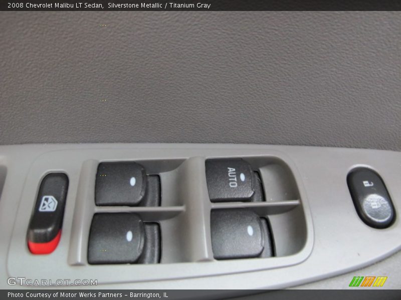Silverstone Metallic / Titanium Gray 2008 Chevrolet Malibu LT Sedan