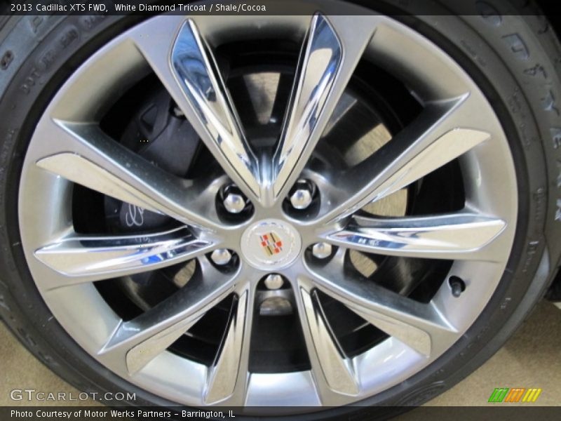 White Diamond Tricoat / Shale/Cocoa 2013 Cadillac XTS FWD