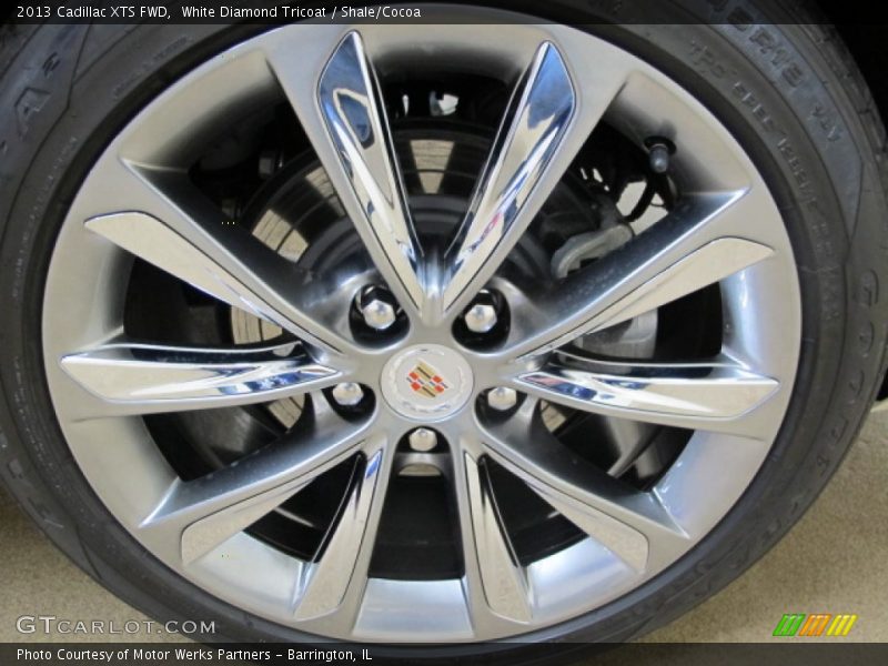 White Diamond Tricoat / Shale/Cocoa 2013 Cadillac XTS FWD