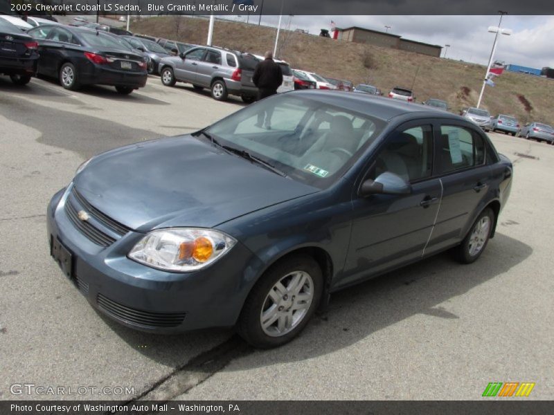 Blue Granite Metallic / Gray 2005 Chevrolet Cobalt LS Sedan