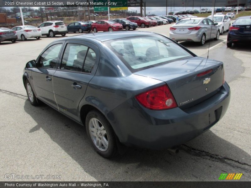 Blue Granite Metallic / Gray 2005 Chevrolet Cobalt LS Sedan