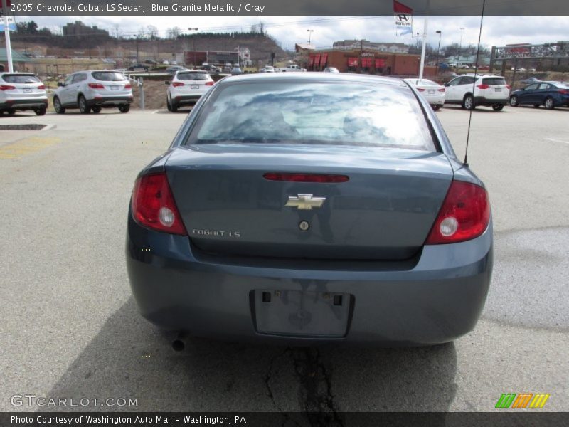 Blue Granite Metallic / Gray 2005 Chevrolet Cobalt LS Sedan