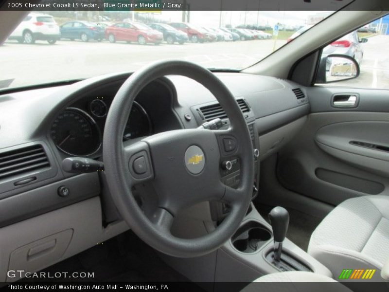 Blue Granite Metallic / Gray 2005 Chevrolet Cobalt LS Sedan
