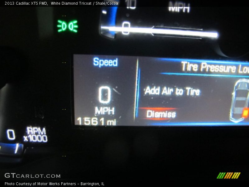 White Diamond Tricoat / Shale/Cocoa 2013 Cadillac XTS FWD