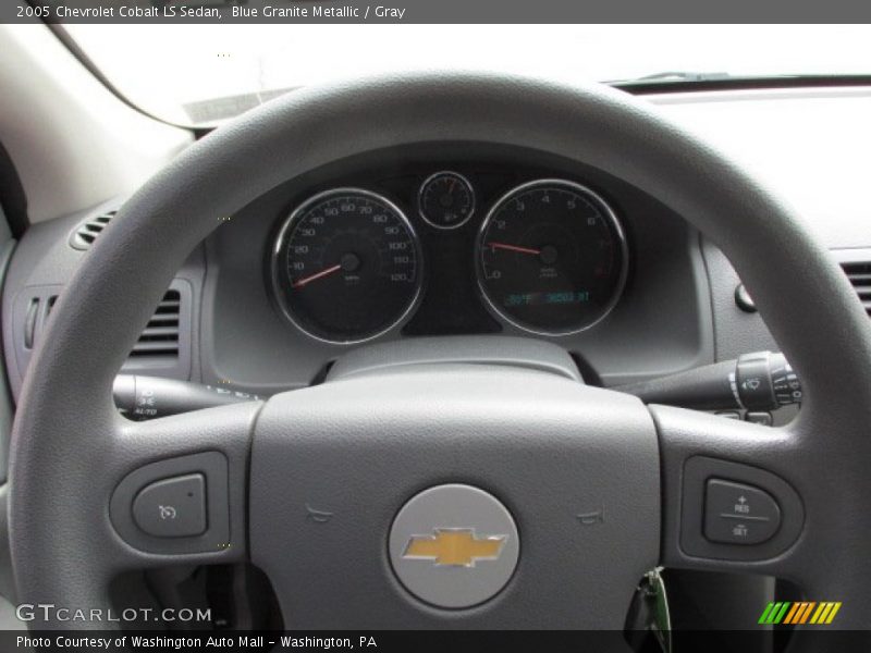 Blue Granite Metallic / Gray 2005 Chevrolet Cobalt LS Sedan