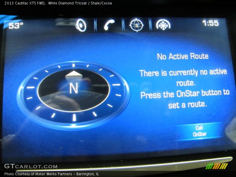 White Diamond Tricoat / Shale/Cocoa 2013 Cadillac XTS FWD