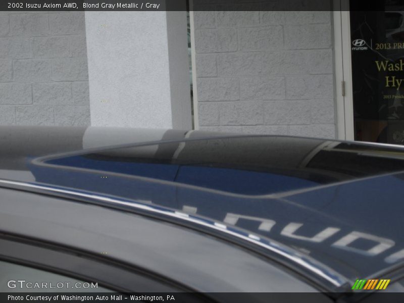 Blond Gray Metallic / Gray 2002 Isuzu Axiom AWD