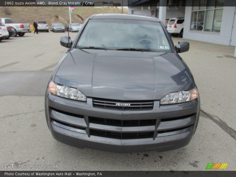Blond Gray Metallic / Gray 2002 Isuzu Axiom AWD