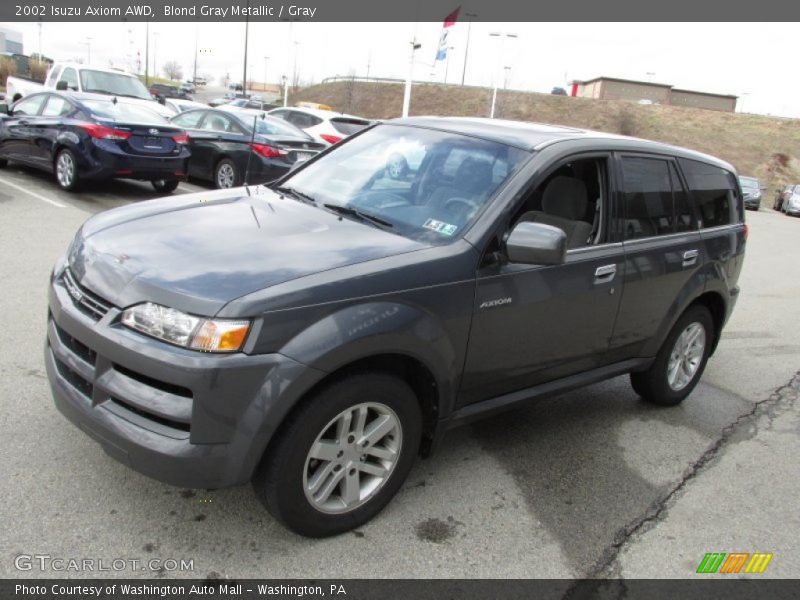 Blond Gray Metallic / Gray 2002 Isuzu Axiom AWD