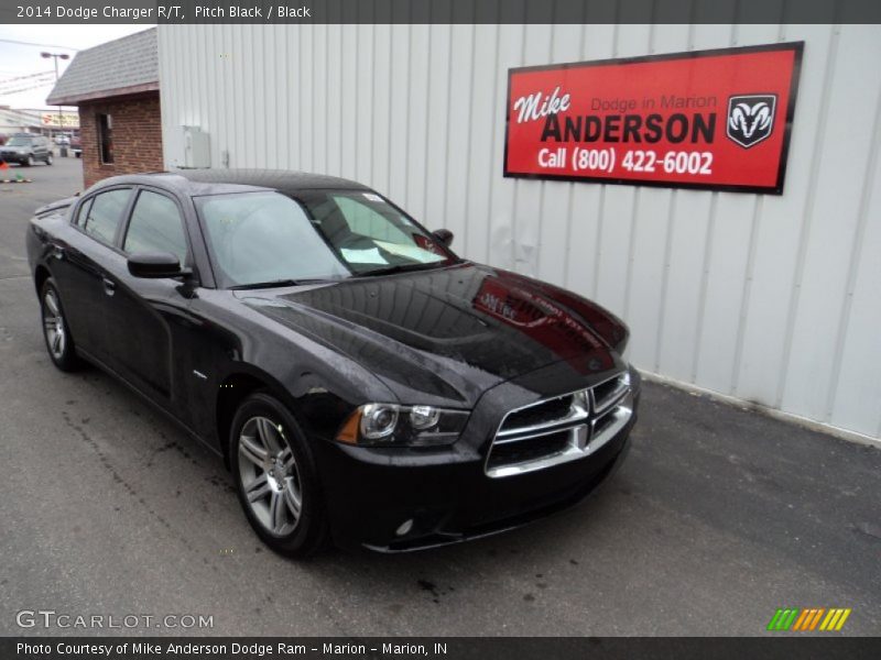 Pitch Black / Black 2014 Dodge Charger R/T