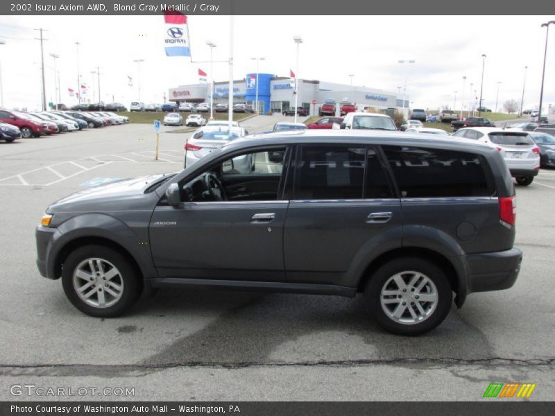 Blond Gray Metallic / Gray 2002 Isuzu Axiom AWD