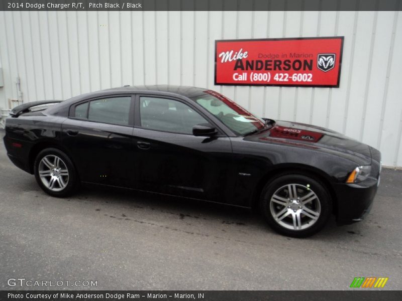 Pitch Black / Black 2014 Dodge Charger R/T