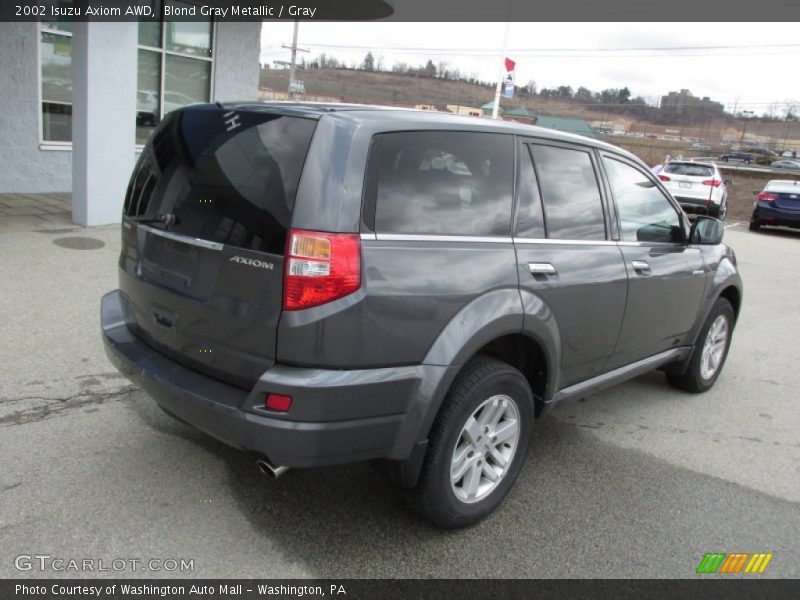 Blond Gray Metallic / Gray 2002 Isuzu Axiom AWD