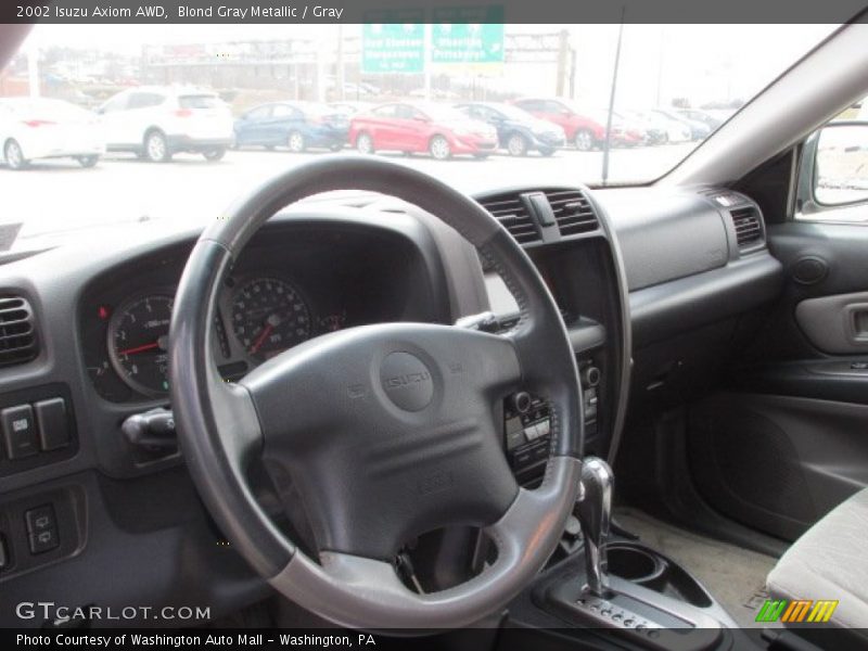 Blond Gray Metallic / Gray 2002 Isuzu Axiom AWD