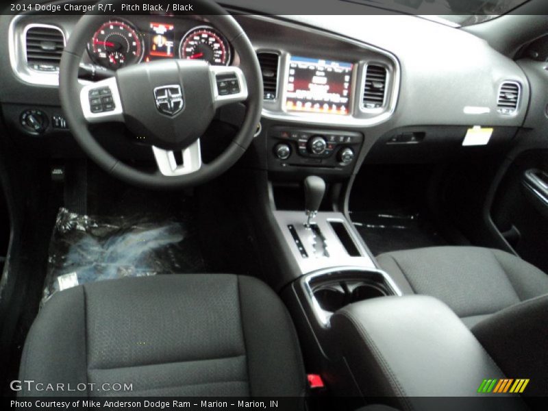Pitch Black / Black 2014 Dodge Charger R/T