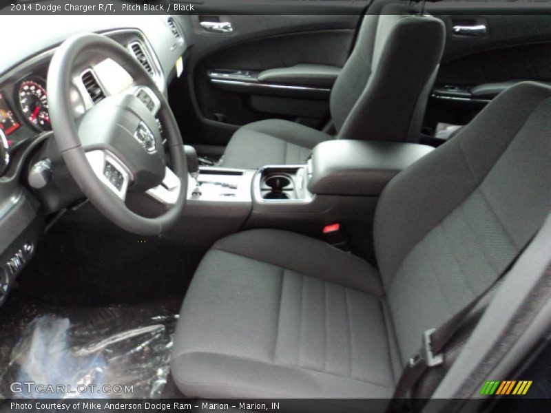 Pitch Black / Black 2014 Dodge Charger R/T
