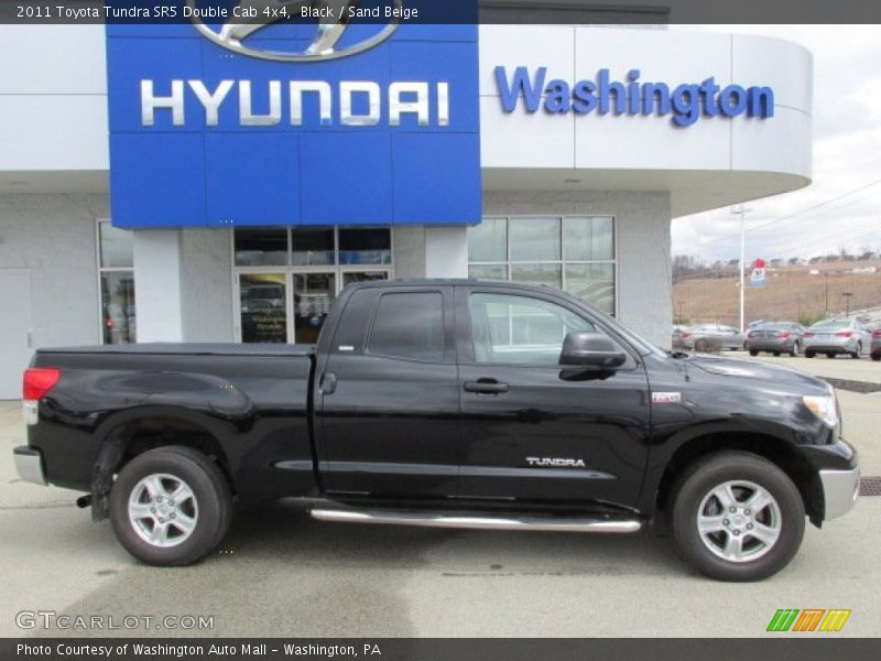 Black / Sand Beige 2011 Toyota Tundra SR5 Double Cab 4x4