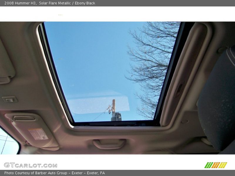 Solar Flare Metallic / Ebony Black 2008 Hummer H3