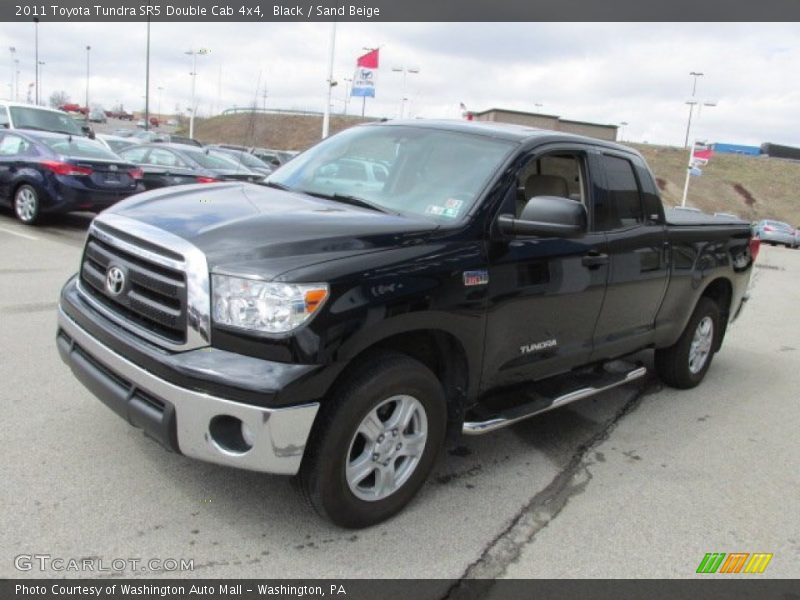 Black / Sand Beige 2011 Toyota Tundra SR5 Double Cab 4x4
