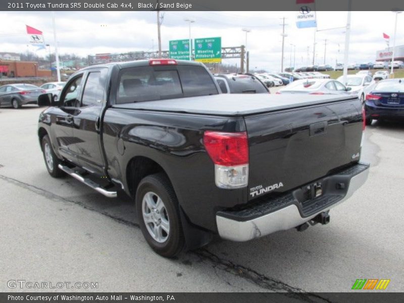 Black / Sand Beige 2011 Toyota Tundra SR5 Double Cab 4x4