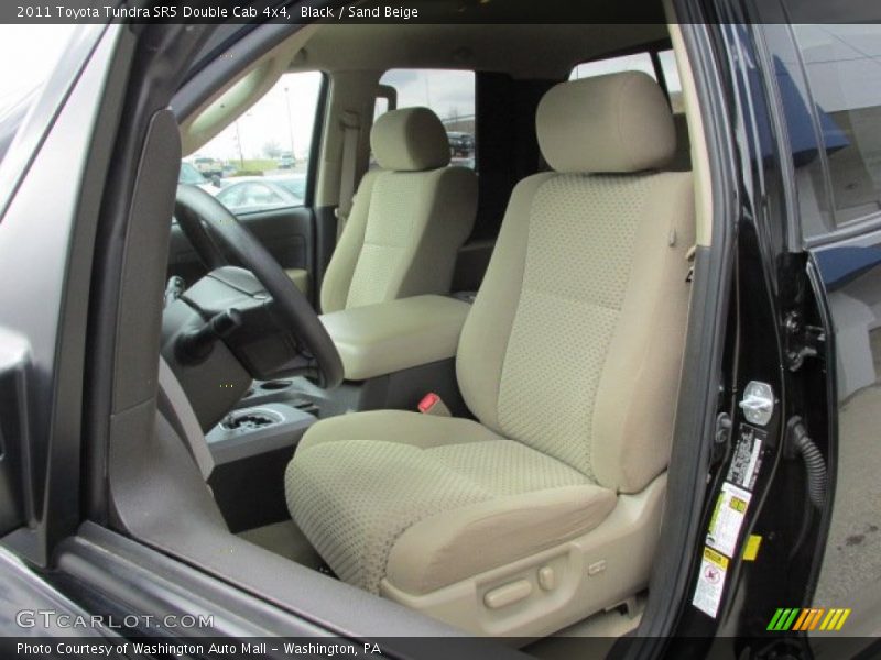 Black / Sand Beige 2011 Toyota Tundra SR5 Double Cab 4x4