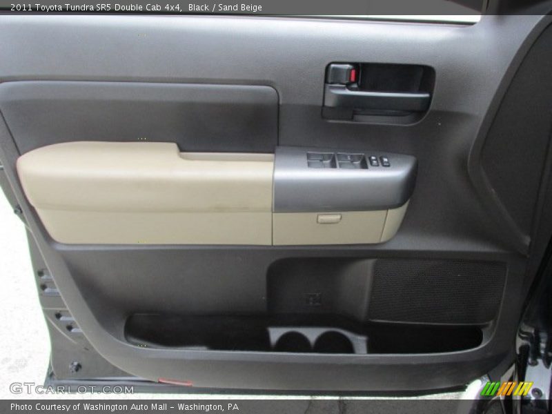 Black / Sand Beige 2011 Toyota Tundra SR5 Double Cab 4x4