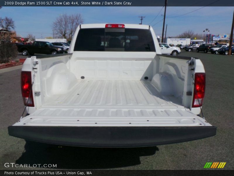 Stone White / Dark Slate Gray 2009 Dodge Ram 1500 SLT Crew Cab 4x4