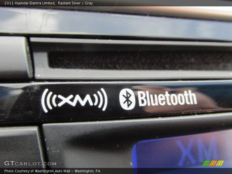 Radiant Silver / Gray 2011 Hyundai Elantra Limited