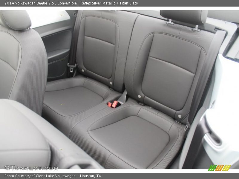 Reflex Silver Metallic / Titan Black 2014 Volkswagen Beetle 2.5L Convertible