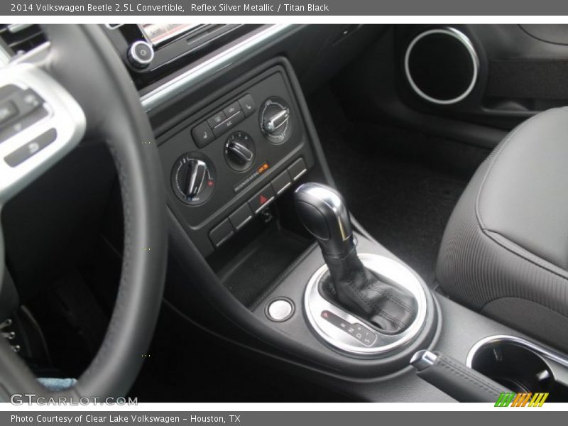 Reflex Silver Metallic / Titan Black 2014 Volkswagen Beetle 2.5L Convertible