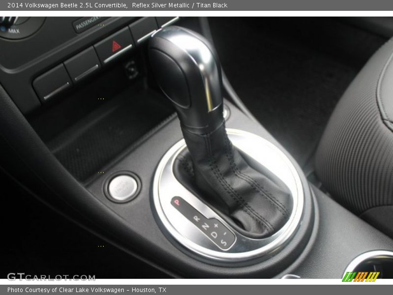 Reflex Silver Metallic / Titan Black 2014 Volkswagen Beetle 2.5L Convertible