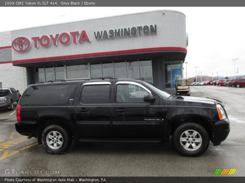Onyx Black / Ebony 2009 GMC Yukon XL SLT 4x4