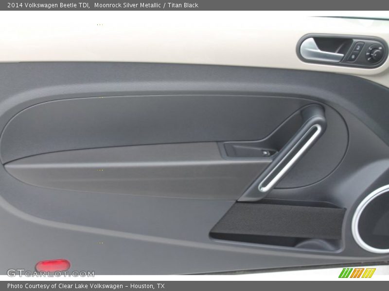 Moonrock Silver Metallic / Titan Black 2014 Volkswagen Beetle TDI
