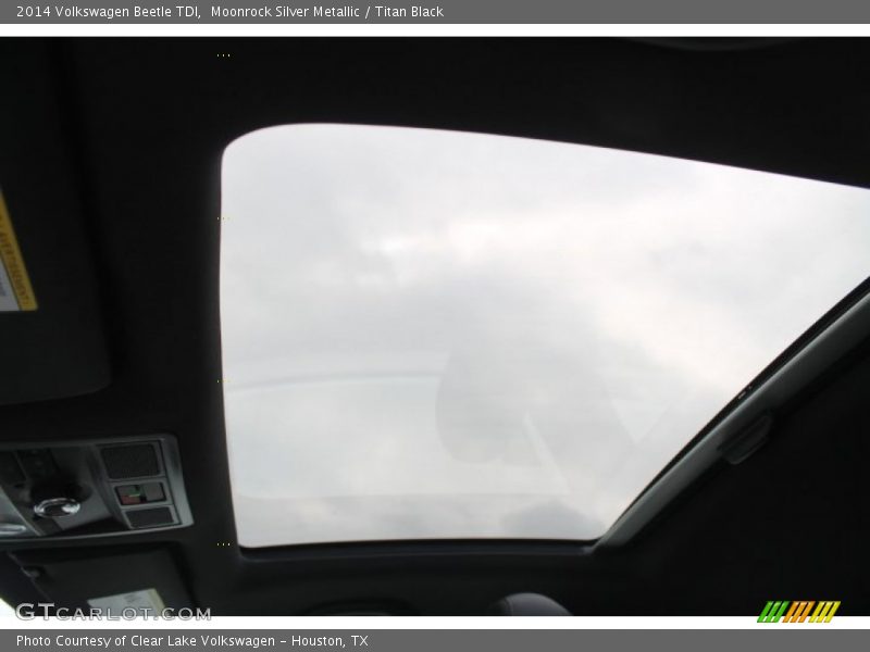 Moonrock Silver Metallic / Titan Black 2014 Volkswagen Beetle TDI