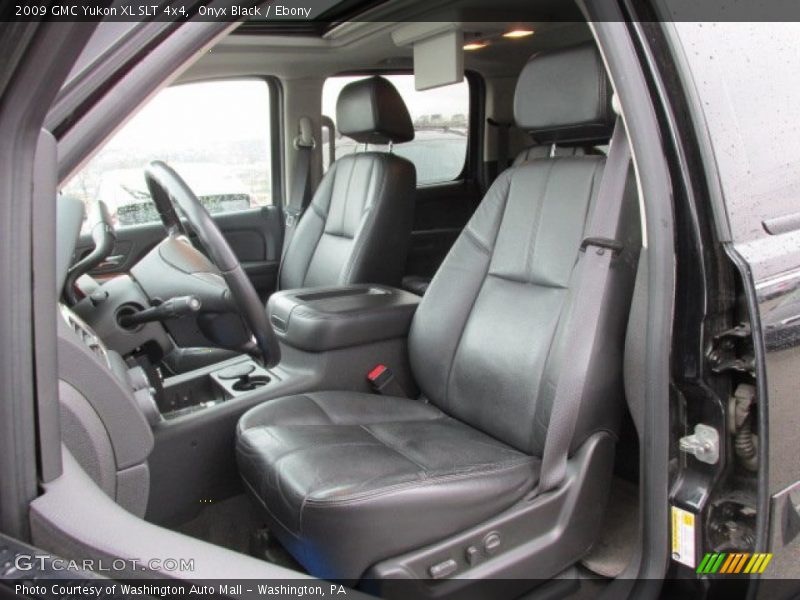 Onyx Black / Ebony 2009 GMC Yukon XL SLT 4x4