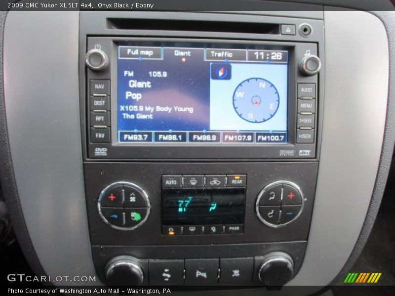 Onyx Black / Ebony 2009 GMC Yukon XL SLT 4x4