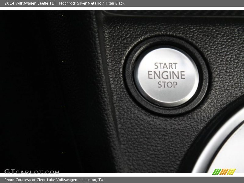 Moonrock Silver Metallic / Titan Black 2014 Volkswagen Beetle TDI