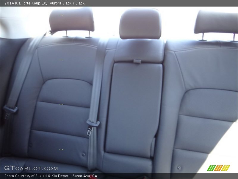 Aurora Black / Black 2014 Kia Forte Koup EX