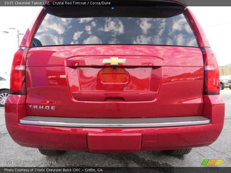 Crystal Red Tintcoat / Cocoa/Dune 2015 Chevrolet Tahoe LTZ