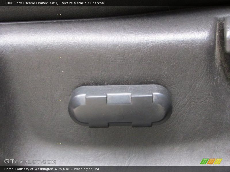 Redfire Metallic / Charcoal 2008 Ford Escape Limited 4WD