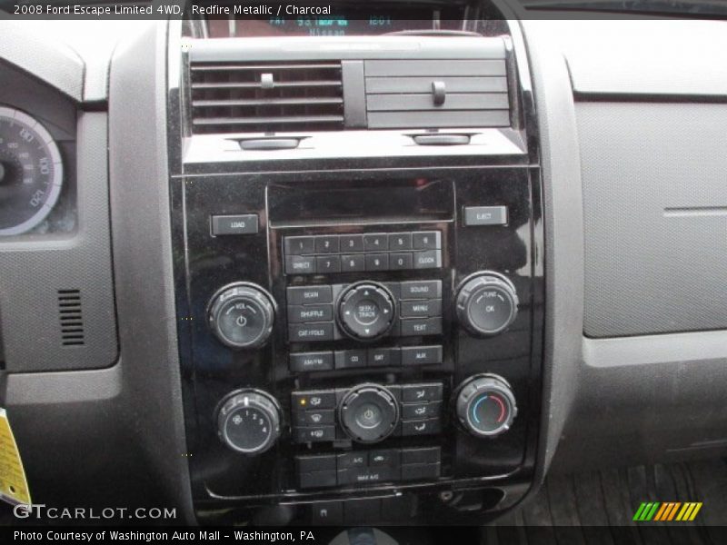 Redfire Metallic / Charcoal 2008 Ford Escape Limited 4WD