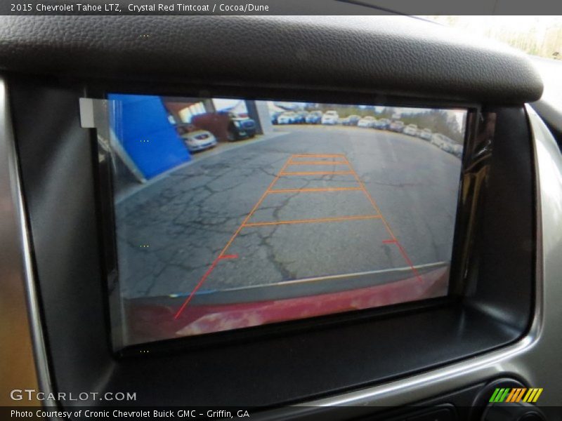 Crystal Red Tintcoat / Cocoa/Dune 2015 Chevrolet Tahoe LTZ