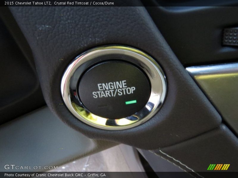 Crystal Red Tintcoat / Cocoa/Dune 2015 Chevrolet Tahoe LTZ