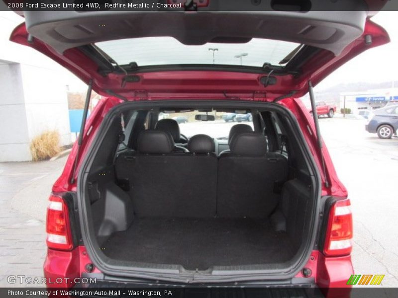 Redfire Metallic / Charcoal 2008 Ford Escape Limited 4WD