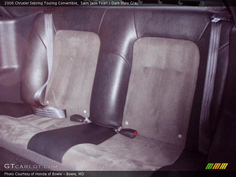 Satin Jade Pearl / Dark Slate Gray 2006 Chrysler Sebring Touring Convertible